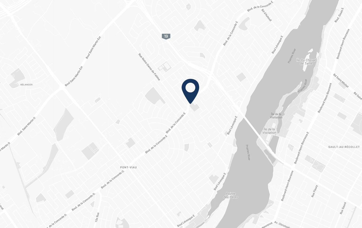 Logements près autoroute 19, appartement 15 mins Montréal, appartement boul. concorde Laval