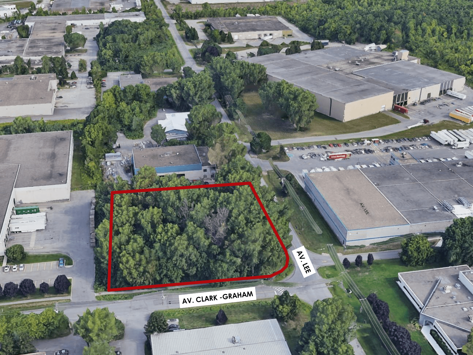 Terrain industriel à vendre Montréal