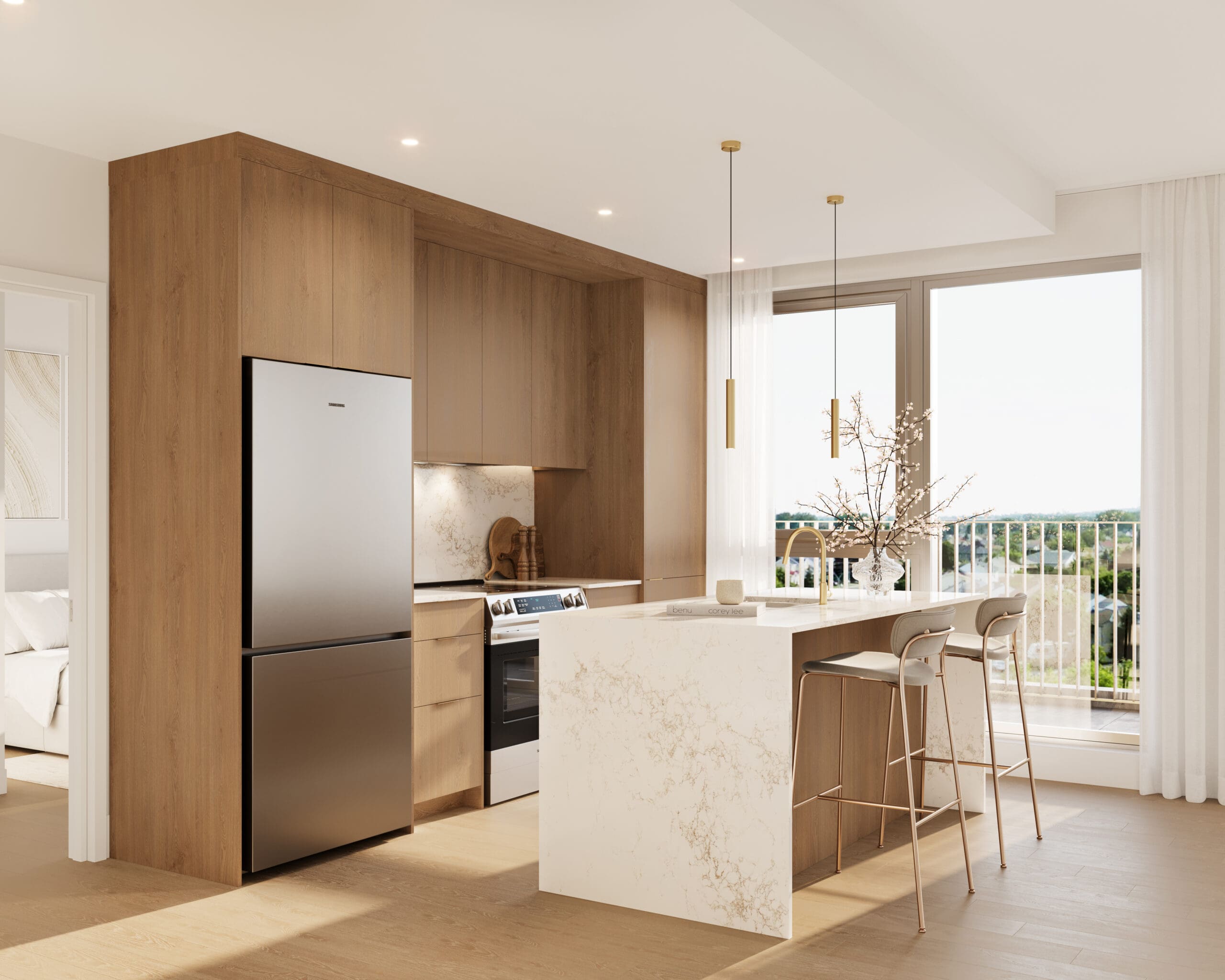 Condos haut de gamme, Penthouses à louer, condos locatifs avec inclusions