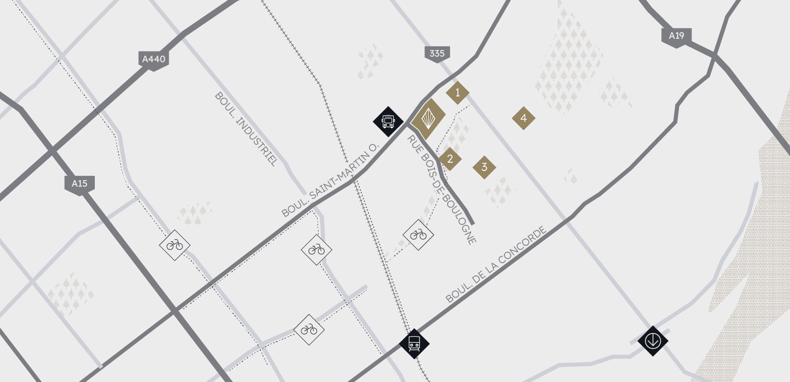 Espaces commerciaux Saint-Martin-Ouest Laval, local commercial Chomedey